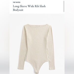 Abercrombie Long Sleeve Bodysuit